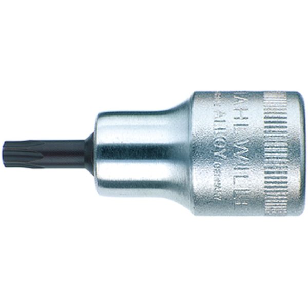 Stahlwille Tools 12, 5 mm (1/2") Screwdriver socket TORX T27 L.55 mm 03100027